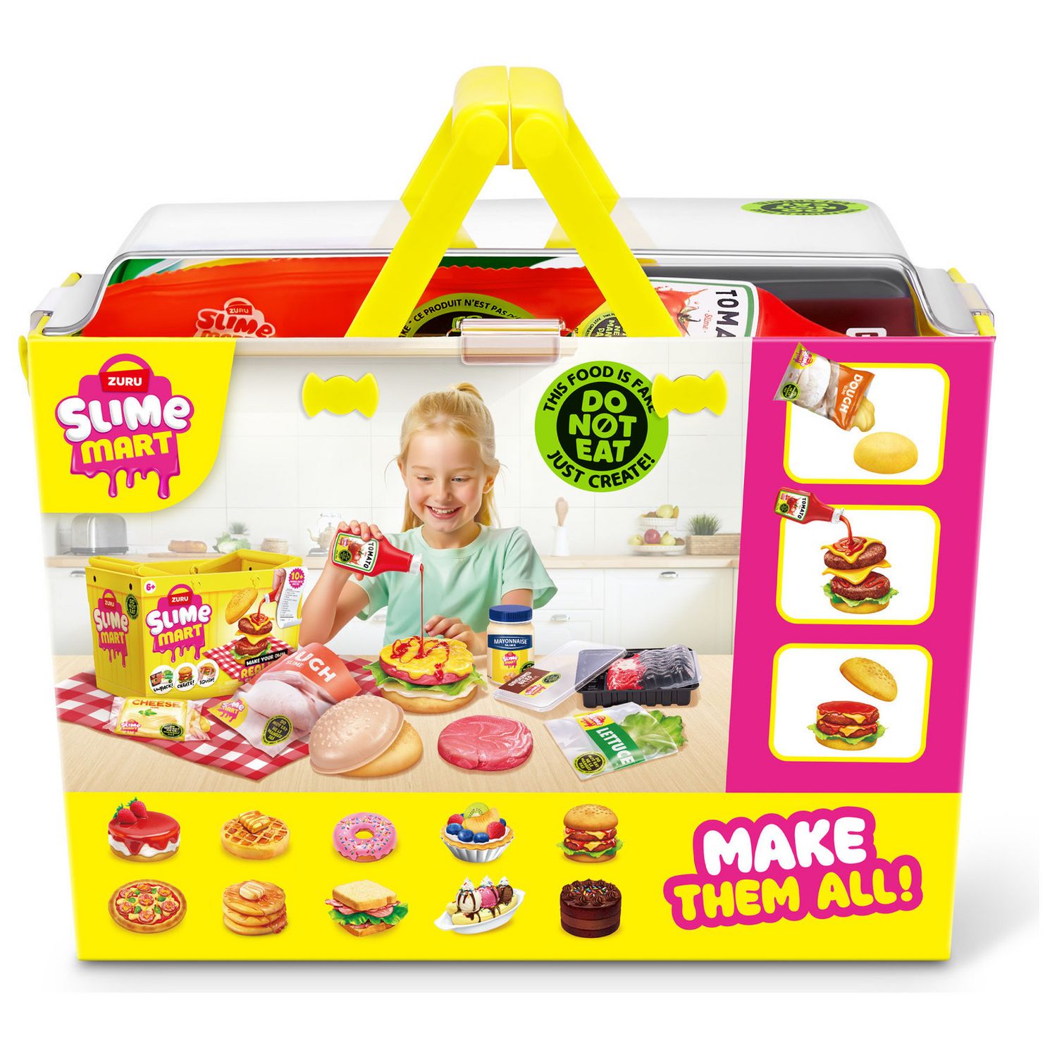 Zuru Slime Mart DIY slime kit small basket, UK version