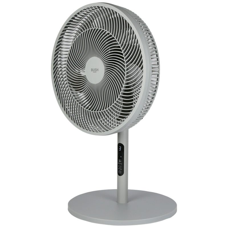 Bush grey pedestal fan 16 inch, imported from the UK