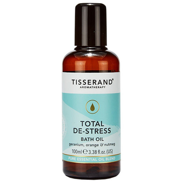 Tisserand Aromatherapy De-Stress Luxury Bath Oil 100ml GOODS Superdrug   