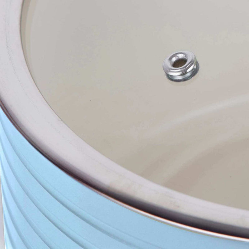 Swan Retro blue saucepan set 3 piece - British brand