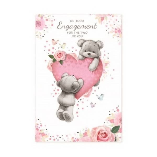 Simon Elvin engagement anniversary card pack of 6 (British brand)