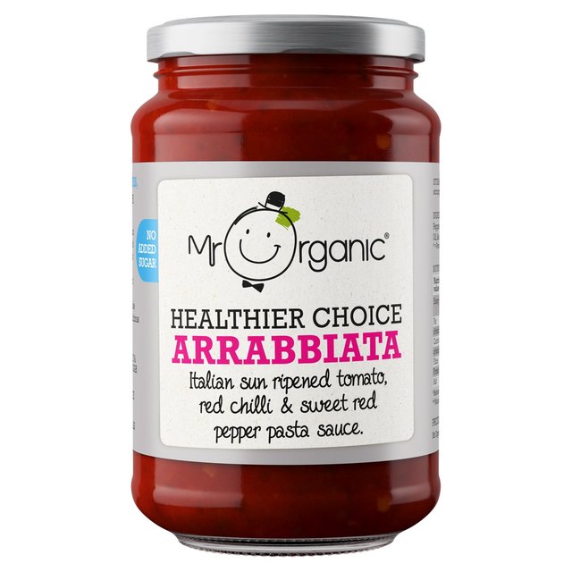 Mr Organic Arrabbiata Pasta Sauce - Healthier Choice   350g GOODS M&S   