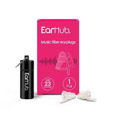 EarHub Music Filter Earplugs 1 Pair First Aid Boots   