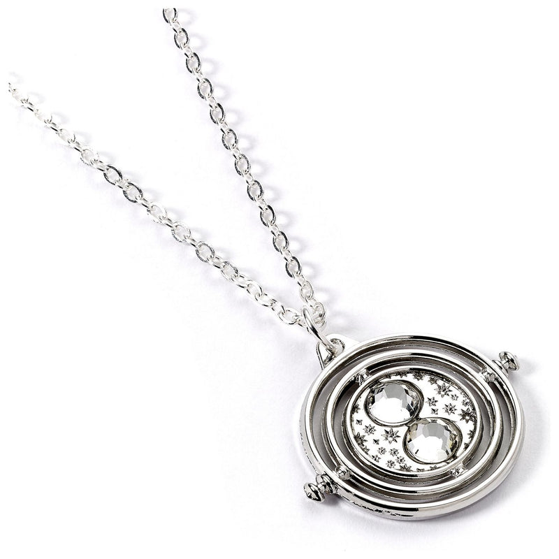 Harry Potter silver tone Time Turner pendant necklace (British brand)