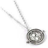 Harry Potter silver tone Time Turner pendant necklace (British brand)