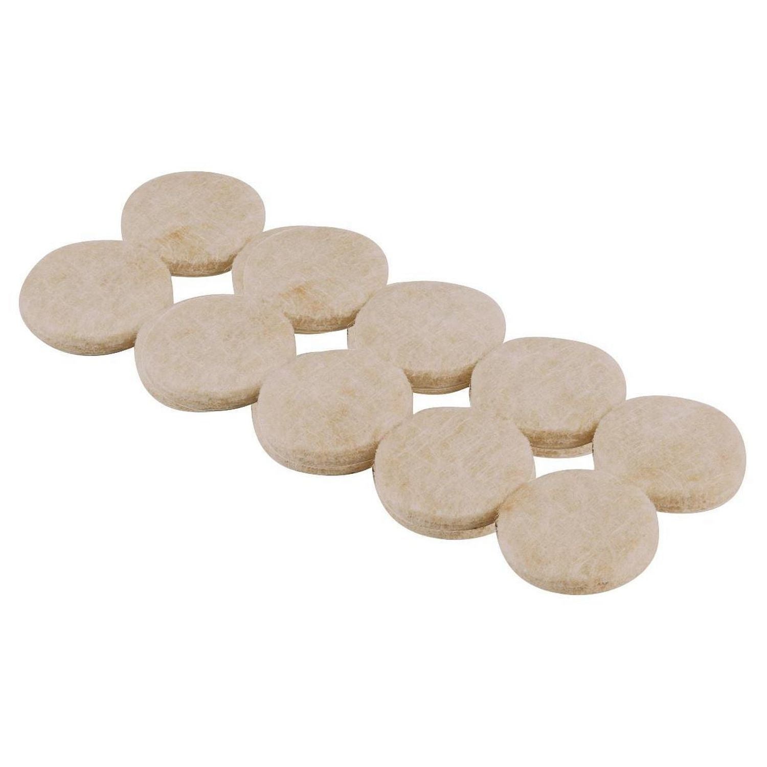 Felt Gard felt protective pads 19mm round 20 pack - British product