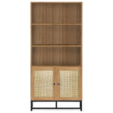 Julian Bowen Padstow Tall Bookcase - Oak