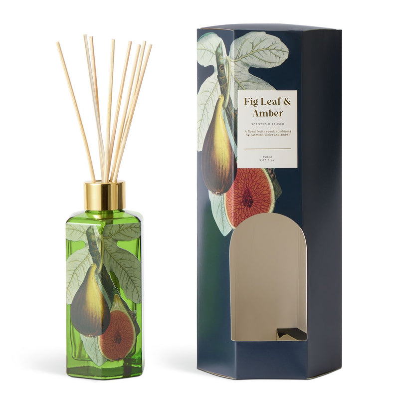 Argos Home reed diffuser fig leaf and amber 150ml, imported from the UK
