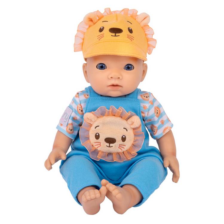 My First Tiny Treasures 36cm little lion doll outfit, UK version