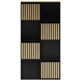 GFW Kube 8 Cube Storage Unit Black & Oak, UK version