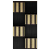 GFW Kube 8 Cube Storage Unit Black & Oak, UK version