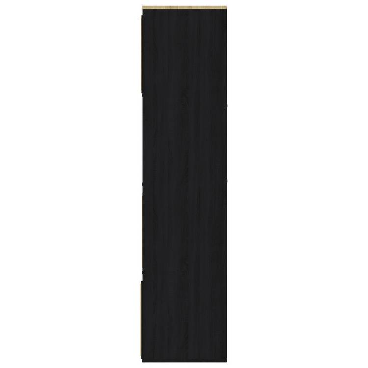 GFW Kube 8 Cube Storage Unit Black & Oak, UK version