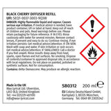 Wax Lyrical diffuser refill Black Cherry 200ml - British product