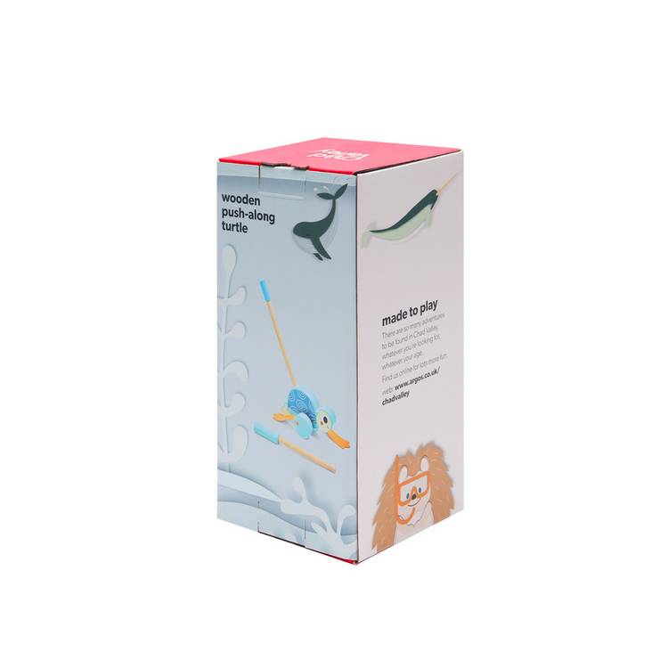Chad Valley push along turtle with flipper sounds - British product