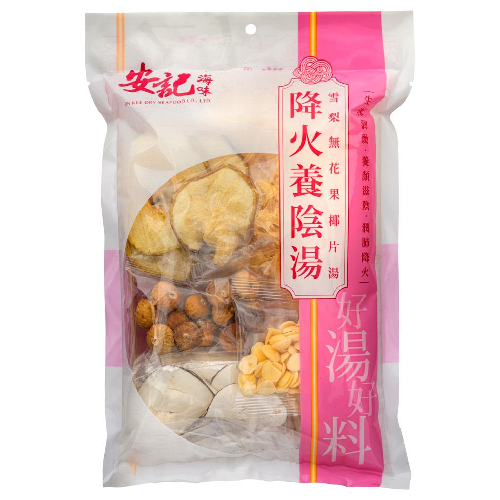 On Kee dried pear and fig soup mix, imported from the UK