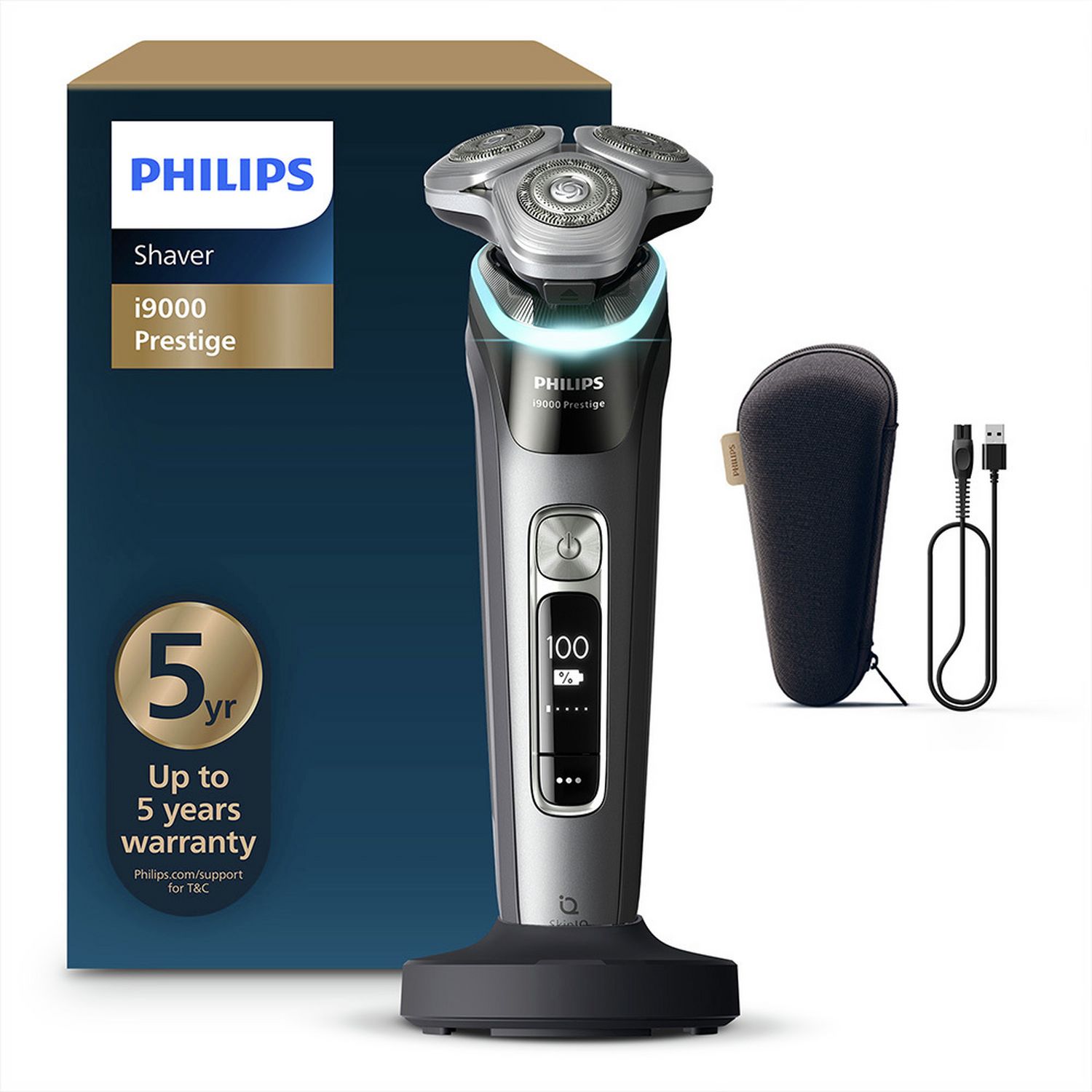 Philips i9000 Prestige electric shaver, UK version