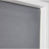 Argos Home roller blind shimmer blackout grey 90cm - British product