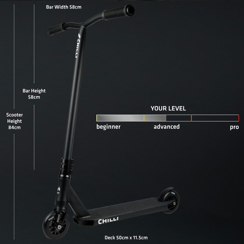 Chilli Reaper stunt scooter kids 110mm wheels, imported from the UK