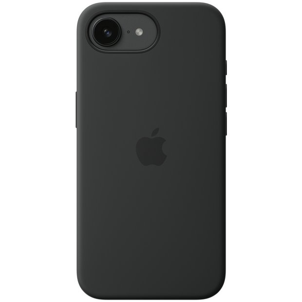 Apple iPhone 16e silicone case black (British brand)