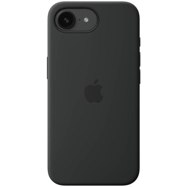 Apple iPhone 16e silicone case black (British brand)