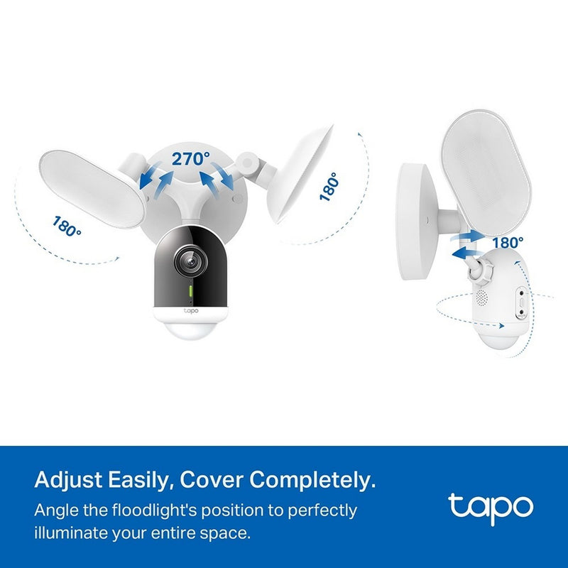 Tapo C720 floodlight camera 2K outdoor security, imported from the UK