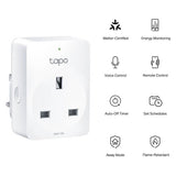 Tapo P110M 4-pack mini smart plug, Matter certified (British brand)