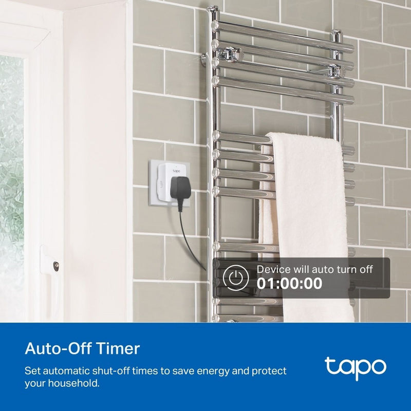 Tapo P110M 4-pack mini smart plug, Matter certified (British brand)