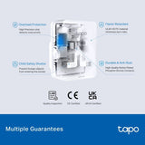 Tapo P110M 4-pack mini smart plug, Matter certified (British brand)