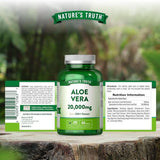 Nature's Truth Aloe Vera tablets 20,000mg 60 count (British brand)