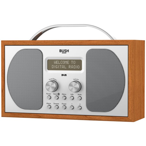 Bush DAB FM Bluetooth portable radio (British brand)