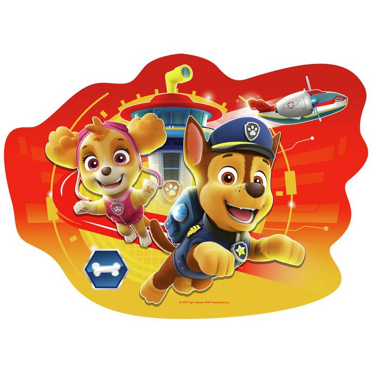 Ravensburger PAW Patrol shaped floor puzzle set of 4, UK version
