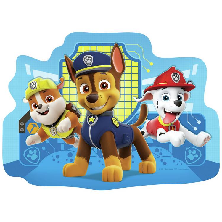 Ravensburger PAW Patrol shaped floor puzzle set of 4, UK version