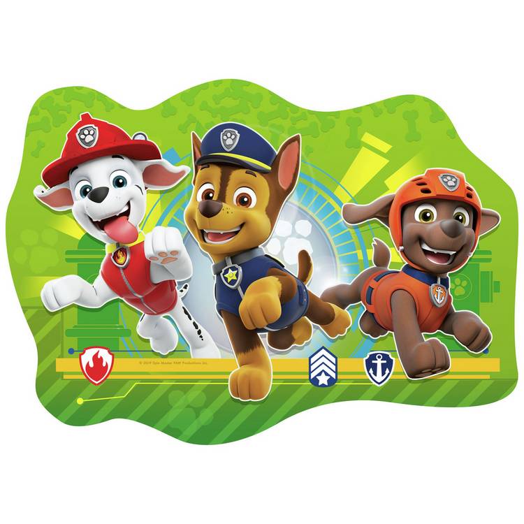 Ravensburger PAW Patrol shaped floor puzzle set of 4, UK version
