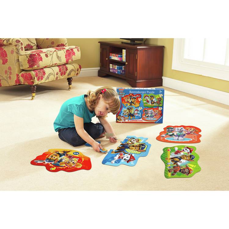 Ravensburger PAW Patrol shaped floor puzzle set of 4, UK version
