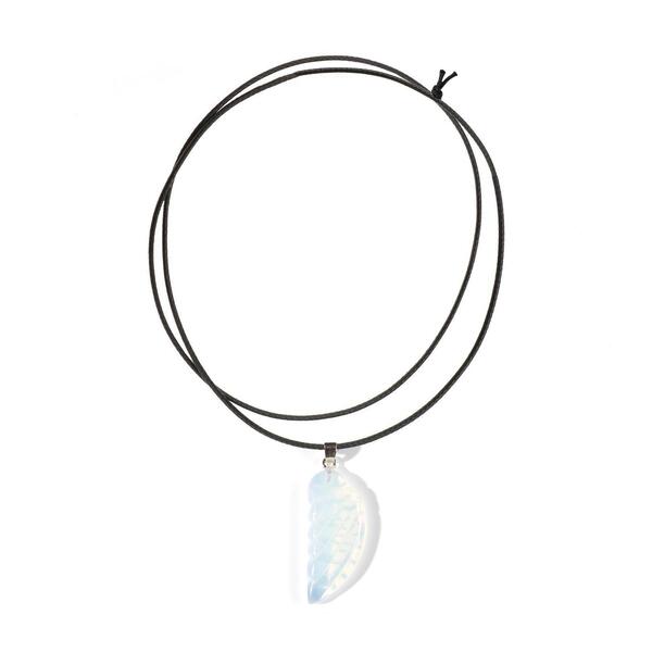 Myga angel wing pendant opalite, imported from the UK