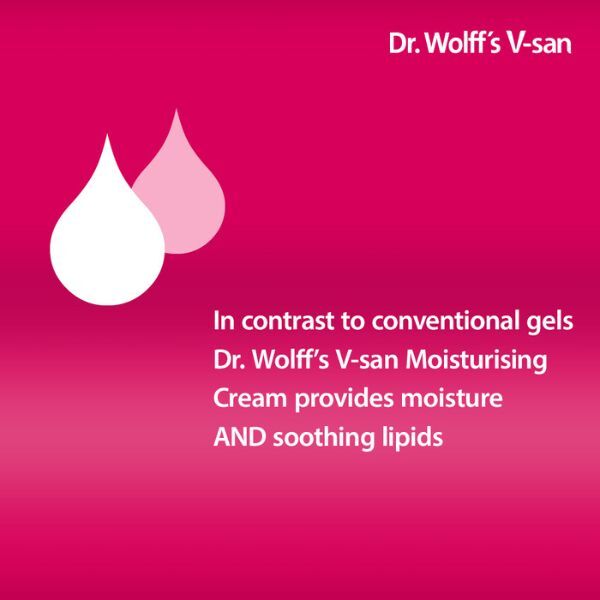 Dr. Wolff's V-san Moisturising Cream 1x 50g GOODS Superdrug   