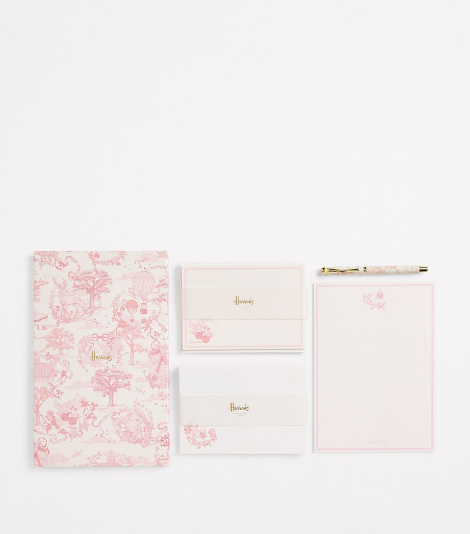 Harrods Toile Letter Writing Set, UK version