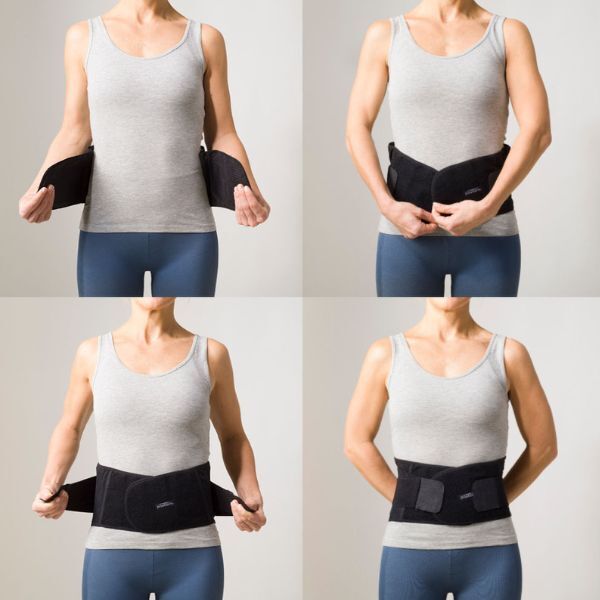 Swedish Posture Stabilizing Lumbar Lower Back Belt- L GOODS Superdrug   