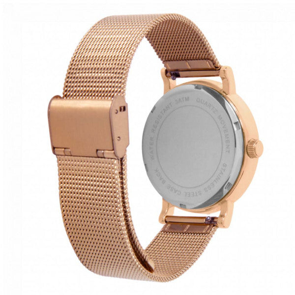 Toff London women's white dial brown cockapoo watch, UK version