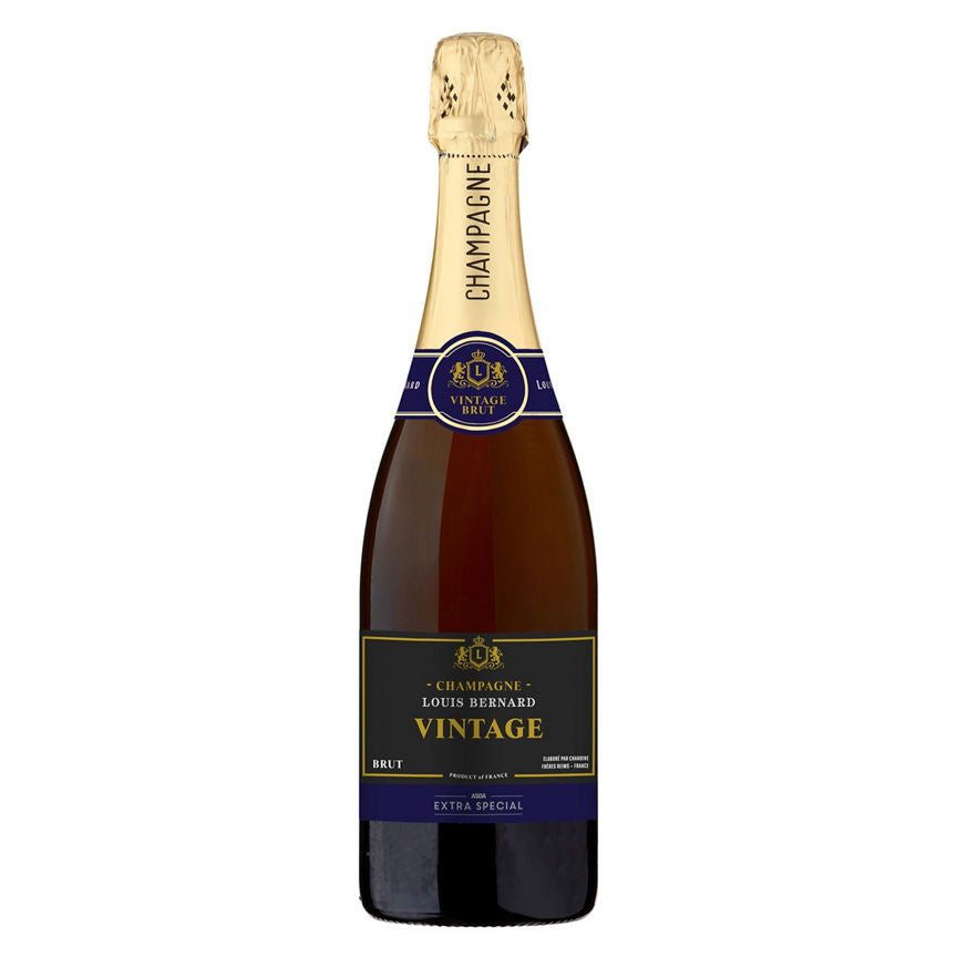 ASDA Extra Special Louis Bernard Champagne Vintage Brut