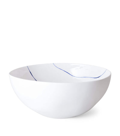 Harrods Feldspar Stripe Deep Serving Bowl (25cm)- Buy online at McGrocer