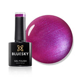 Bluesky Magenta Mischief gel polish bottle - British product