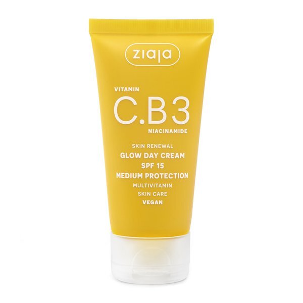 Ziaja vitamin C niacinamide day cream SPF 15 50ml (British brand)