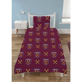 West Ham United kids bedding set blue and burgundy single (British brand)
