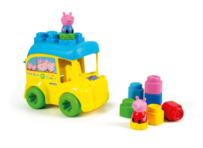 Clementoni Peppa Pig Clemmy Bus Kid's Zone ASDA   