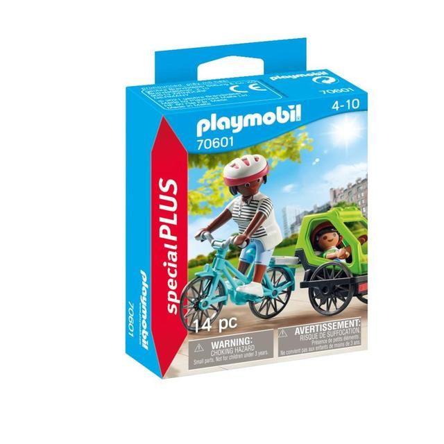 Playmobil 70601 Bike Excursion Set Mother Child McGrocer