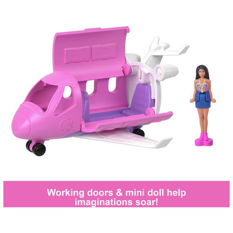 Barbie mini Dreamplane toy playset, imported from the UK