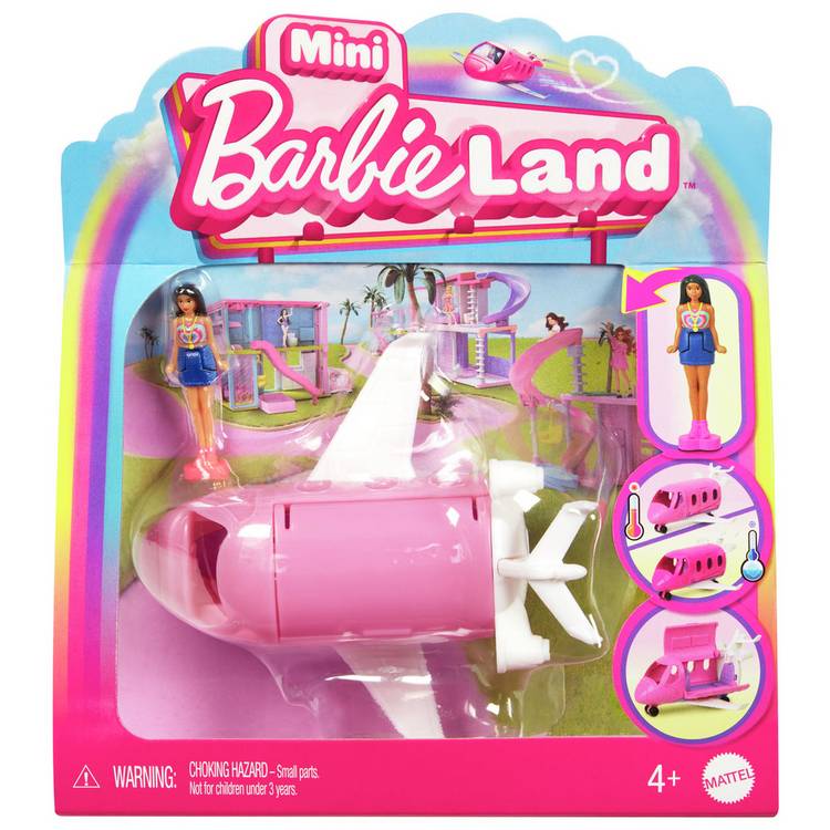 Barbie mini Dreamplane toy playset, imported from the UK