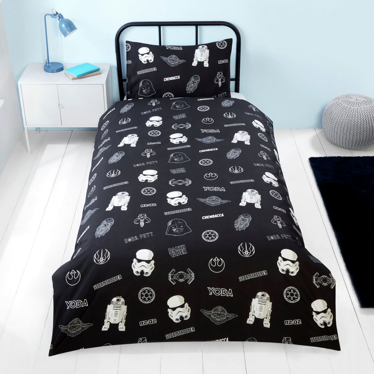 Star Wars single duvet set, imported from the UK