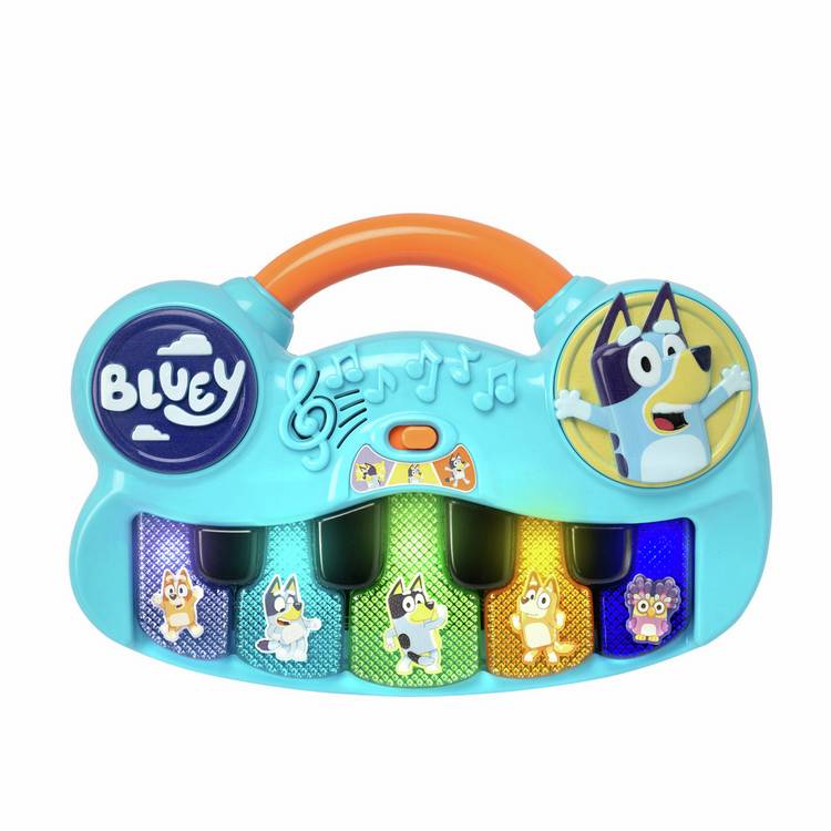 Bluey keyboard musical toy, UK version